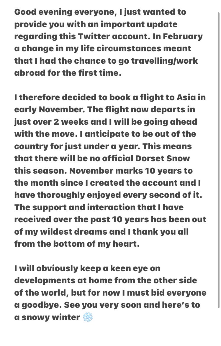 Dorset Snow tweet media