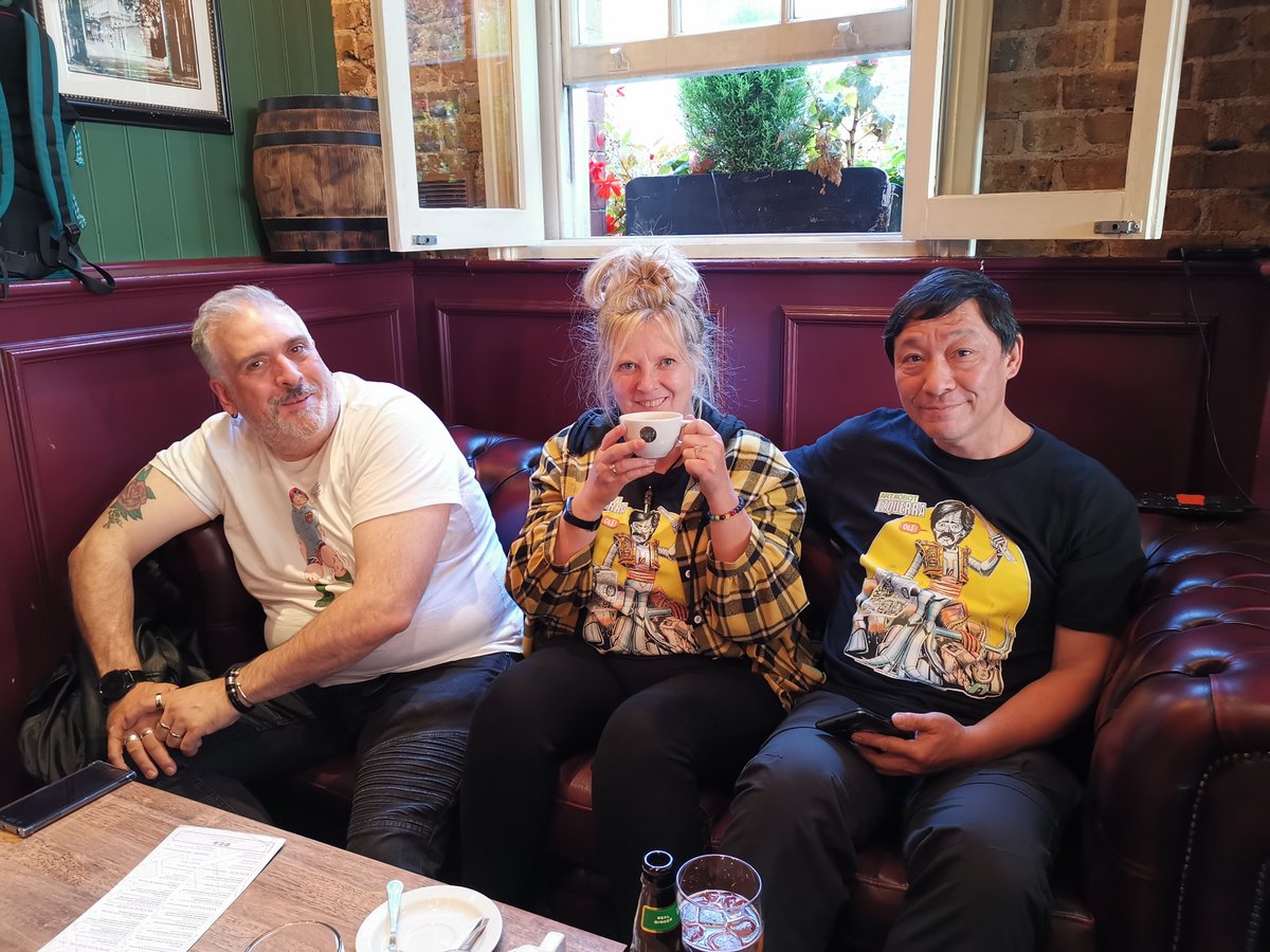 2000adSouthern's tweet image. Hello fellow drokkers!
The Southern Contingent will be gathering for a drink or two on the 2nd of December at @SpiceOfLifeSoho
If you've never been, then why not break your duck and have a chat with like minded folk, without the pressure of a convention.
See you there!