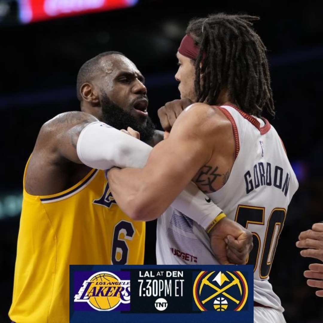 basketafterkobe's tweet photo. Nuggets y Lakers se verán las caras en el Ball Arena para abrir la temporada regular de la NBA. Los de Colorado recibirán sus anillos de campeón y luego enfrentarán a un conjunto angelino con sed de revancha. https://t.co/zlTqCHqm1a