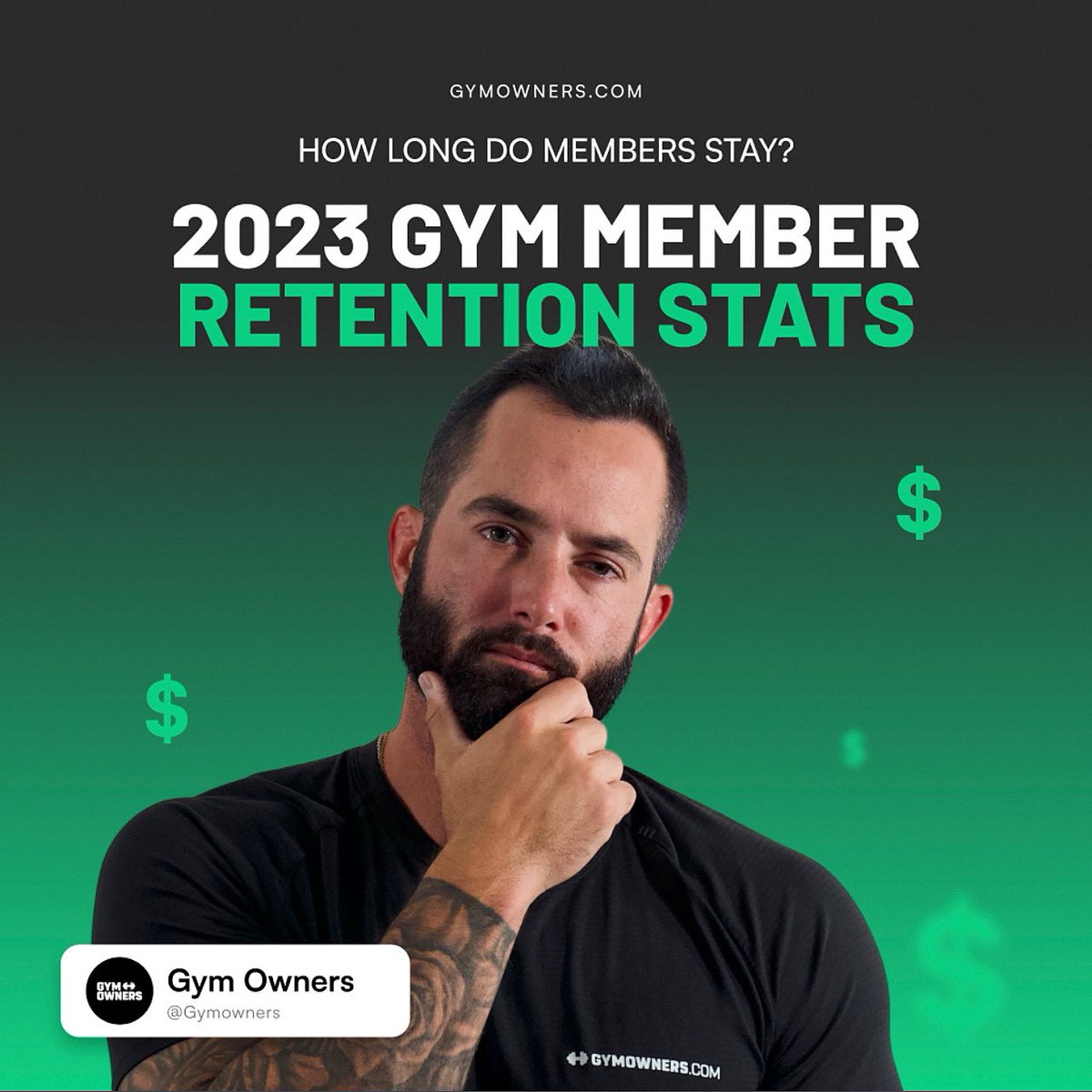 Stay on top of industry trends. How does your gym stack up to 2023 Gym Member Retention stats?🔥👊

gymowners.com/blogs/gym-memb…