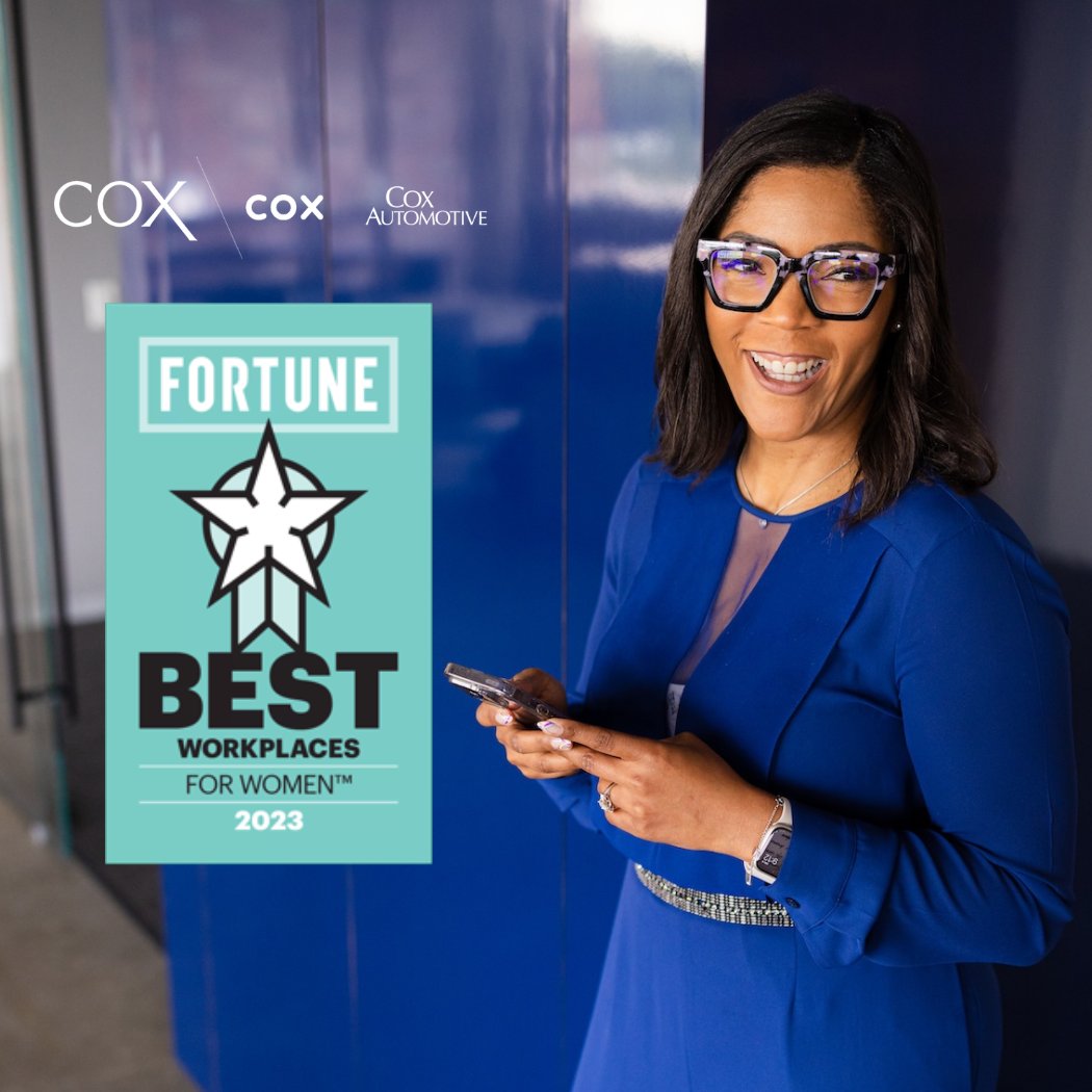 Tuesdays are for tacos, trivia and terrific news; and we've got some! Cox has been named to @FortuneMagazine's 2023 list of Best Workplaces for Women, based on employee feedback. 💙

Learn more about #LifeAtCox here: cox.career/3VAj87D