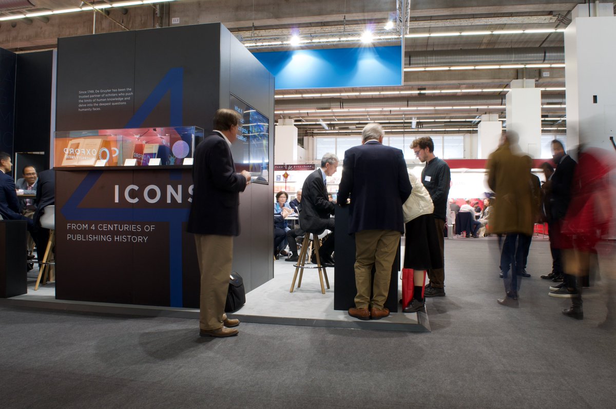 degruyter_pub's tweet image. We're pleased that so many of you stopped by throughout the week to say hello. See you all at next year's @Book_Fair!

#DeGruyter #Brill #DeGruyterBrill #fbf23 #fbm23 #Buchmesse #TogetherAgain #BookFair #FrankfurterBuchmesse #FrankfurtBookFair
