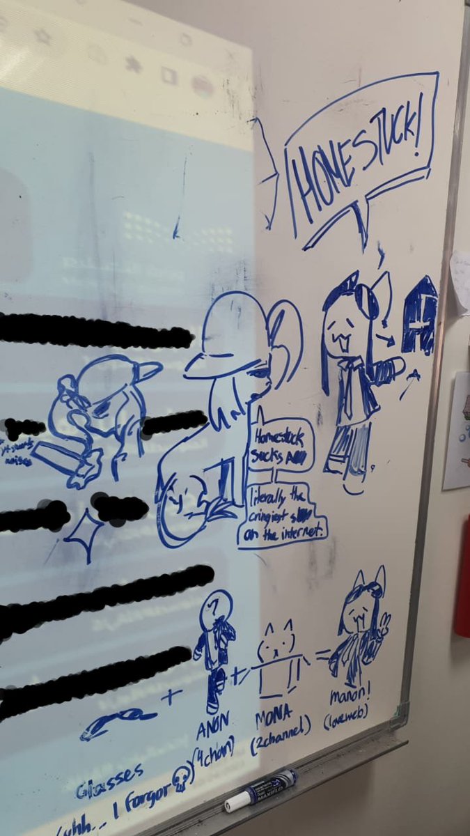Art I drew in school, very loveweb focused (most of the jokes are outdated)