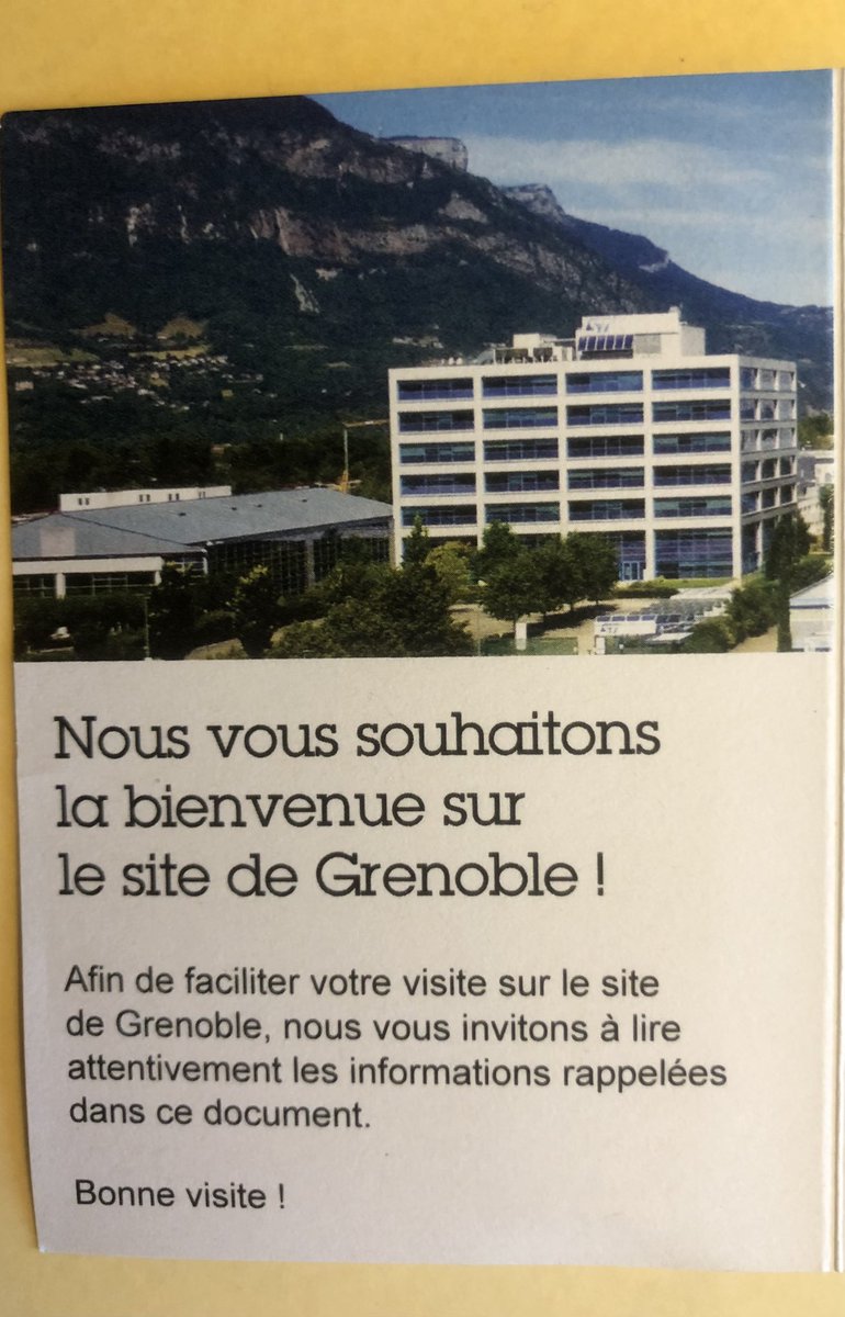 V_Auriac's tweet photo. Passionnante visite chez ST Microelectronics à Grenoble. Pas de photo, sécurité oblige, mais l’indice #verite40 construit à partir du Score Carbone @Axylia_ est dans le rapport de développement durable. 👍🏻🙏 https://t.co/AiWLyEEXha