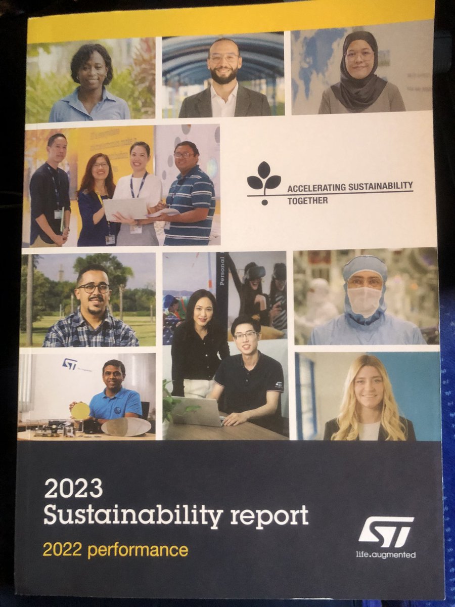 V_Auriac's tweet photo. Passionnante visite chez ST Microelectronics à Grenoble. Pas de photo, sécurité oblige, mais l’indice #verite40 construit à partir du Score Carbone @Axylia_ est dans le rapport de développement durable. 👍🏻🙏 https://t.co/AiWLyEEXha
