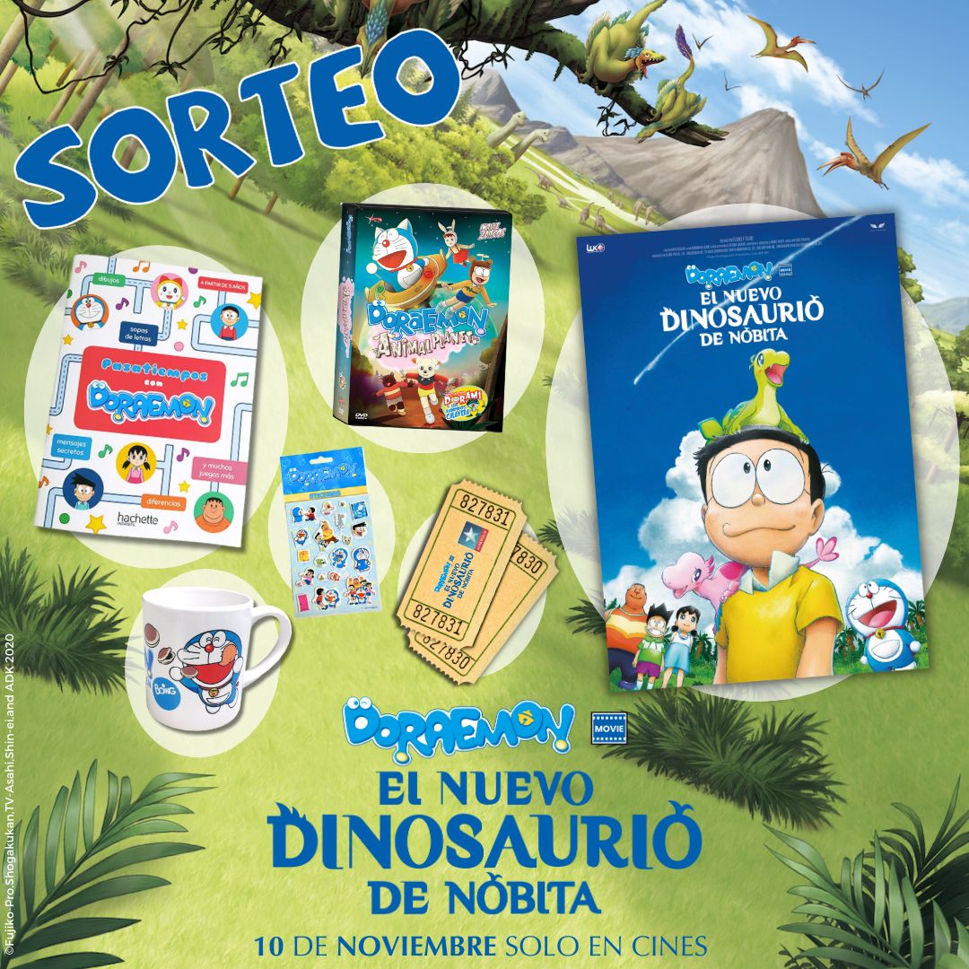 GuaridaDeHarley's tweet photo. El 10 de noviembre se estrena en cines una nueva película 'Doraemon: El nuevo dinosaurio de Nobita' y vamos a hacer un SORTEO EXPRES para celebrarlo.
Participa hasta el 27/10

-Seguir a @guaridadeharley
-Seguir también a @doraemon_es_ 
-Etiquetar a 2 amigos https://t.co/VY0S8dndup