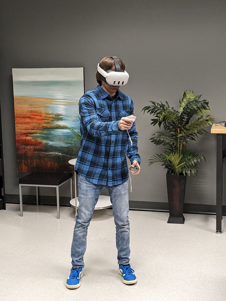 HorizonVP's tweet photo. Horizon is very excited about the #Quest 3. 👁 👁 👁 Customer-friendly mixed reality in an easy-to-use #VR headset is yet another game changer for the industry. #virtualreality https://t.co/Udz6mCcLcv