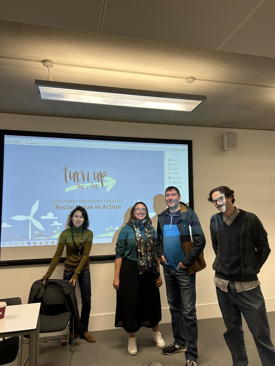 Turn Up the Value (@turnupthevalue) on Twitter photo Really enjoyed delivering a workshop to third year business students at <a href="/ManMetUni/">Manchester Metropolitan Uni</a> all about my business, my clients, social value and the journey I took to get me here! Hope I provided some inspiration for the next generation of social entrepreneurs Really enjoyed delivering a workshop to third year business students at <a href="/ManMetUni/">Manchester Metropolitan Uni</a> all about my business, my clients, social value and the journey I took to get me here! Hope I provided some inspiration for the next generation of social entrepreneurs