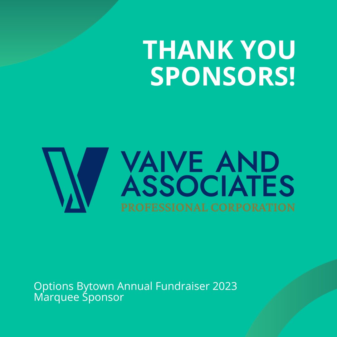 Thank you Vaive and Associates for supporting our annual fundraiser!

Vaive and Associates is a full service tax and public accounting firm based in Ottawa. They have joined our annual fundraiser again this year as a Marquee Sponsor #WeAllDeserveAHome #EndHomelessness