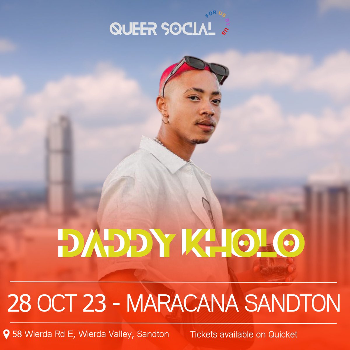 The Line up keeps getting better and better 😀😀😀😀😀

<a href="/fabian_Jay/">jay david fabian</a>
<a href="/makusekholofelo/">𝔎𝔥𝔬𝔩𝔬𝔣𝔢𝔩𝔬 𝔐𝔞𝔨𝔲𝔰𝔢</a> 

Tickets: quicket.co.za/events/235280-…