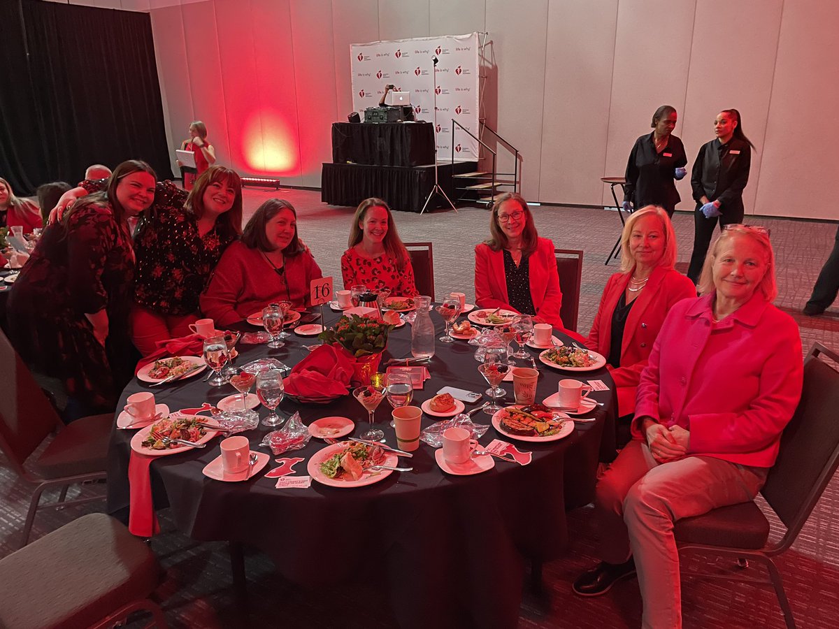 #GoRedSyracuse great to be here with my colleagues from @sunyesf @sunyesfpres Go Red For Women annual luncheon.