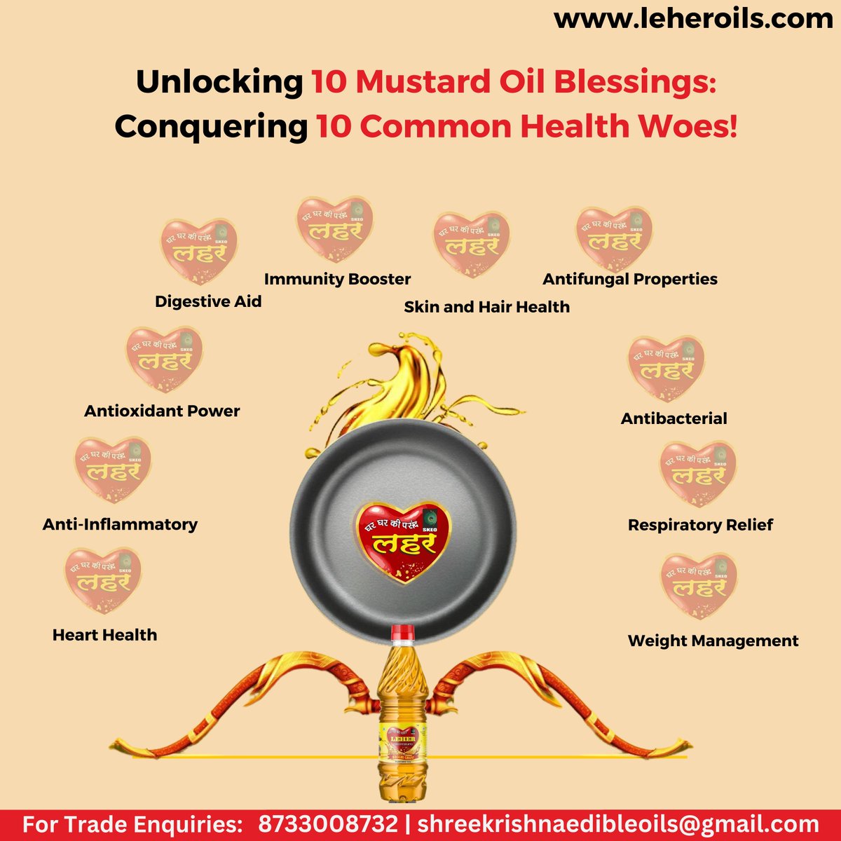 GoddessBlessings #dussehra2023  Discover the 10 Health Blessings of Mustard Oil this Dussehra! 📷📷 Conquer common health woes with the power of nature. #DussehraHealthBlessings #MustardOilMagic #HealthyLiving #ConquerHealthWoes #NaturalRemedies #wellnessjourney2023
