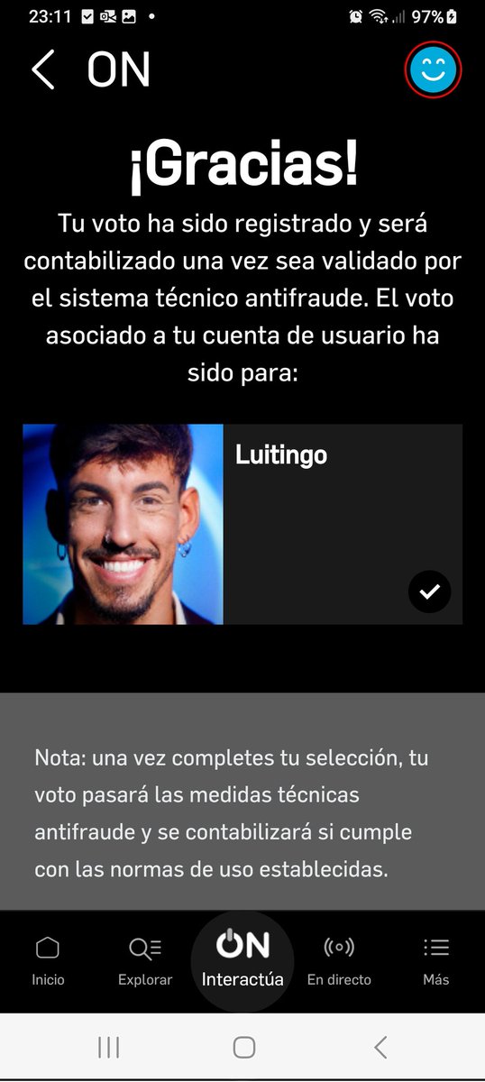 Usuario592's tweet image. A sus órdenes, #GHVIP240  #GHVip25O @ghoficial