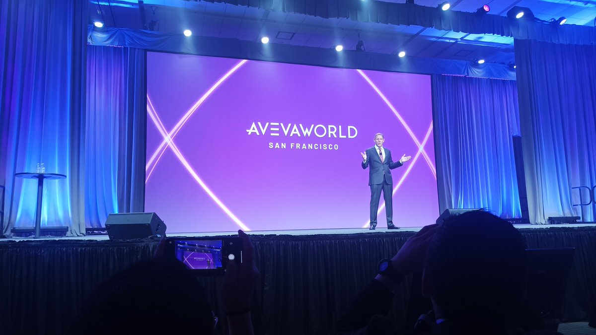Here we go... Caspar Herzberg kicking off #AVEVAWorld in San Francisco. It's going to be a great couple of days.