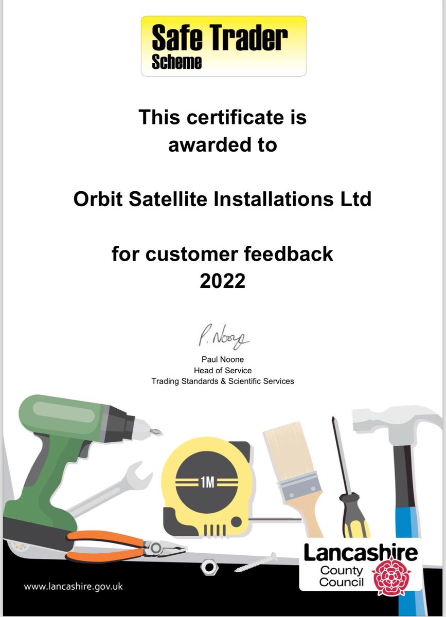 Very happy to be recognised again in the Safe Trader awards for another year..☺️