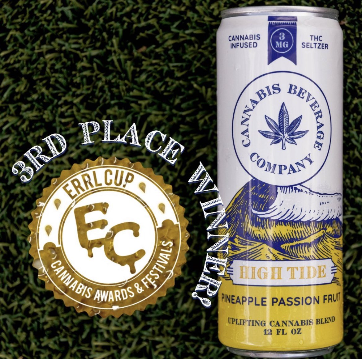 Time to pop some High Tides! 🥳 We placed 3rd in the beverage category in the <a href="/errlcup/">: Errl Cup</a> in our very first year in business! Thank you to everyone for all of the love and support since our launch this year, excited to see how far we come next year! 😎