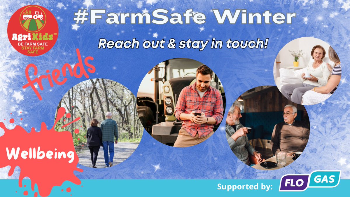 #FarmSafe Winter Tips supported by @FlogasIreland @irishrurallink @EmbraceFARM @IFAmedia @MacranaFeirme @teagasc @Better_Farming @yellowwelliesuk @FarmSafetyHour #FarmSafety