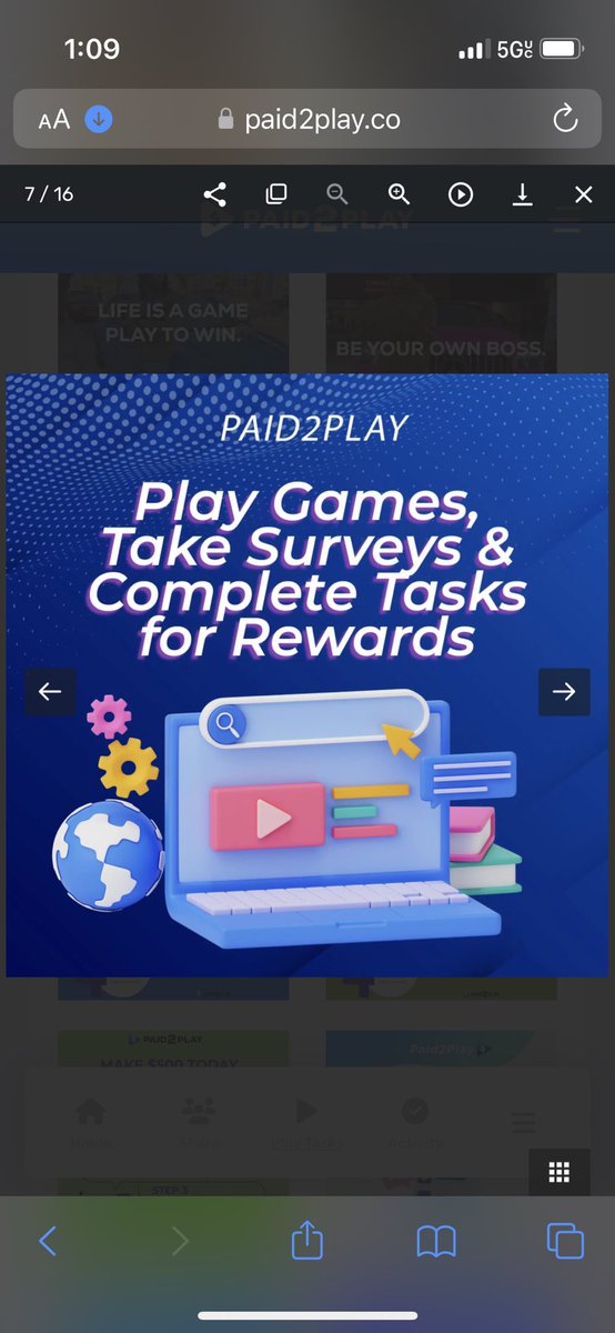 KingDicky25's tweet photo. Hey I joined a network called Paid2Play @paid2playltd! You get paid for testing out new free apps and posting on social media. Sign up with my link for an instant $30 signup bonus! https://t.co/CtVhMNO7fu