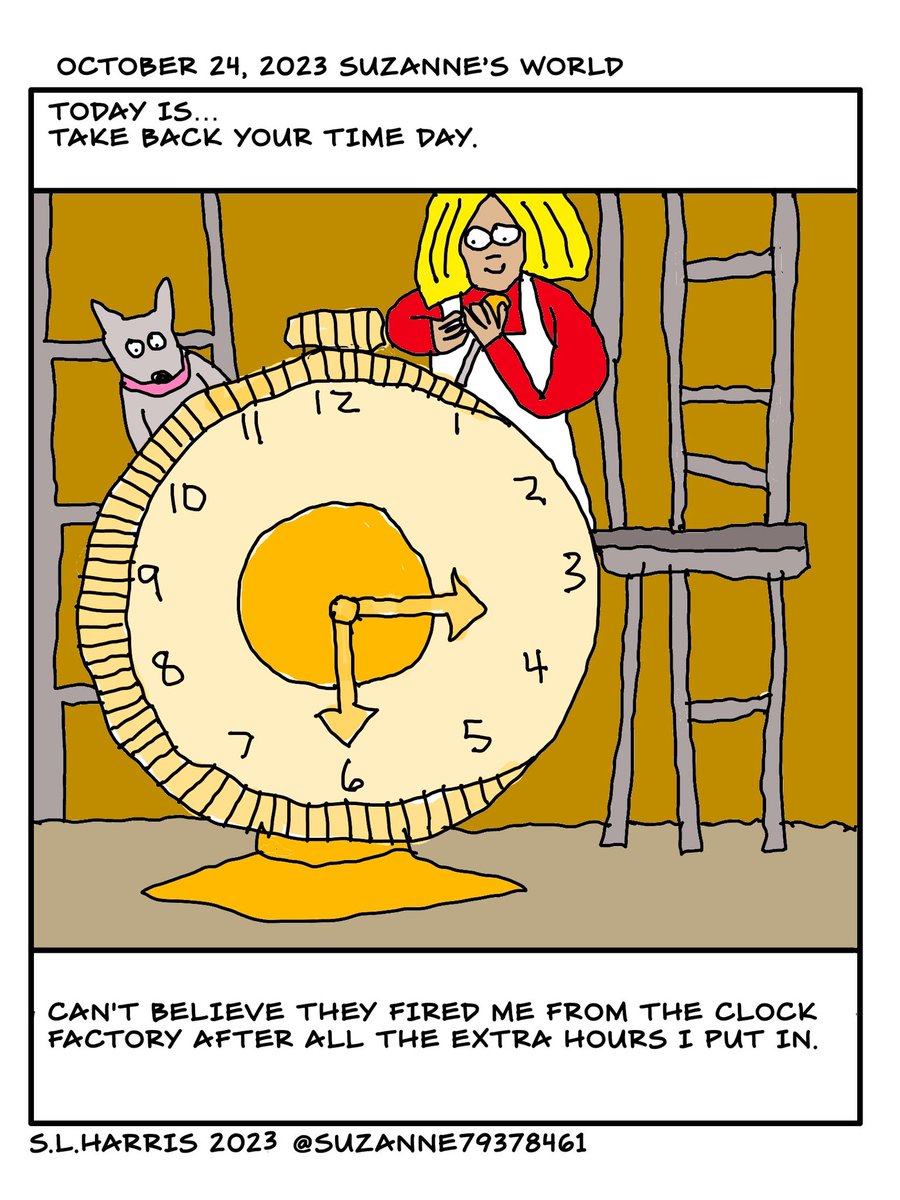 Suzanne79378461's tweet photo. #TakeBackYourTimeDay #Clock #Dog https://t.co/oyCVwcobyz