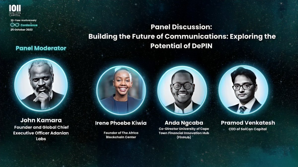 FIHub_UCT's tweet photo. Catch Anda Ngcaba from UCT Financial Innovation Hub at #SolConInfinity on October 25th at Sandton! A conversation not to be missed! https://t.co/R5cUOerLUV
