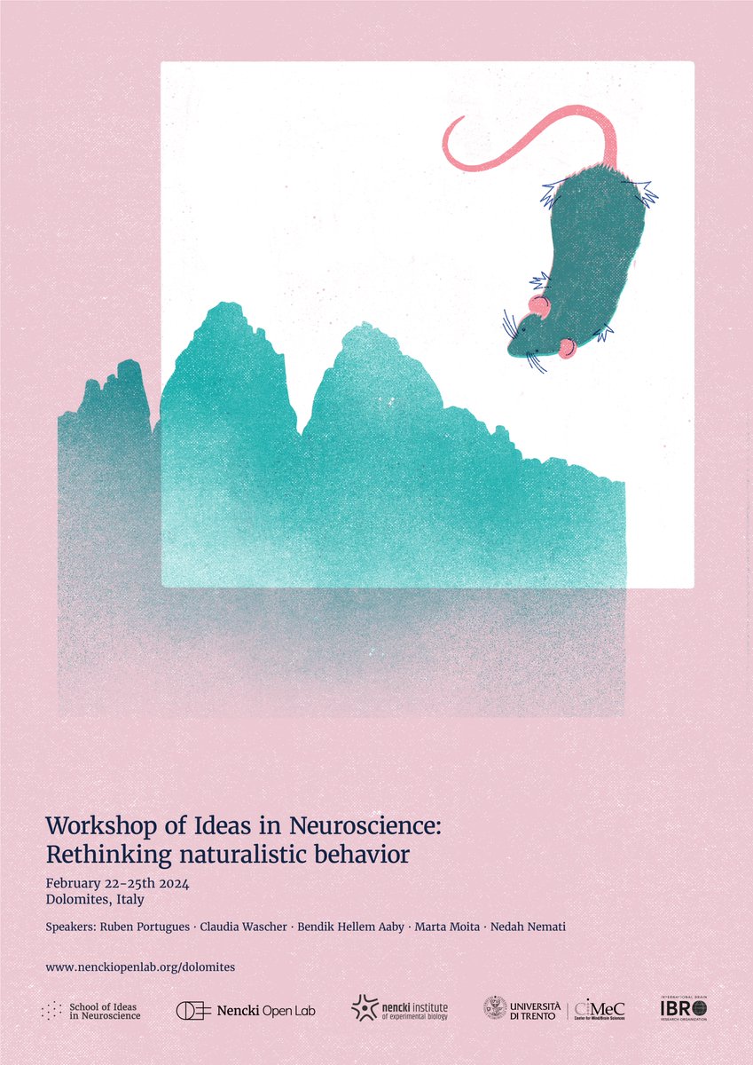 We would like to remind you that the deadline for registration to our Workshop is November 20th! We are also pleased to inform you that Nedah Nemati from Columbia University has joined our woerkshop speakers list! More info: nenckiopenlab.org/dolomites/