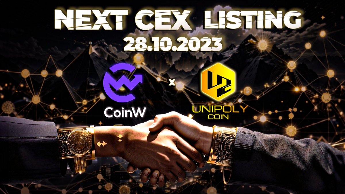 unipolycoin's tweet photo. We will move forward step by step. Second listing in a week and more Loading ... 🙈🚀🚀 #listingsoon #Crypto @CoinWOfficial https://t.co/2ZcoUebXbl
