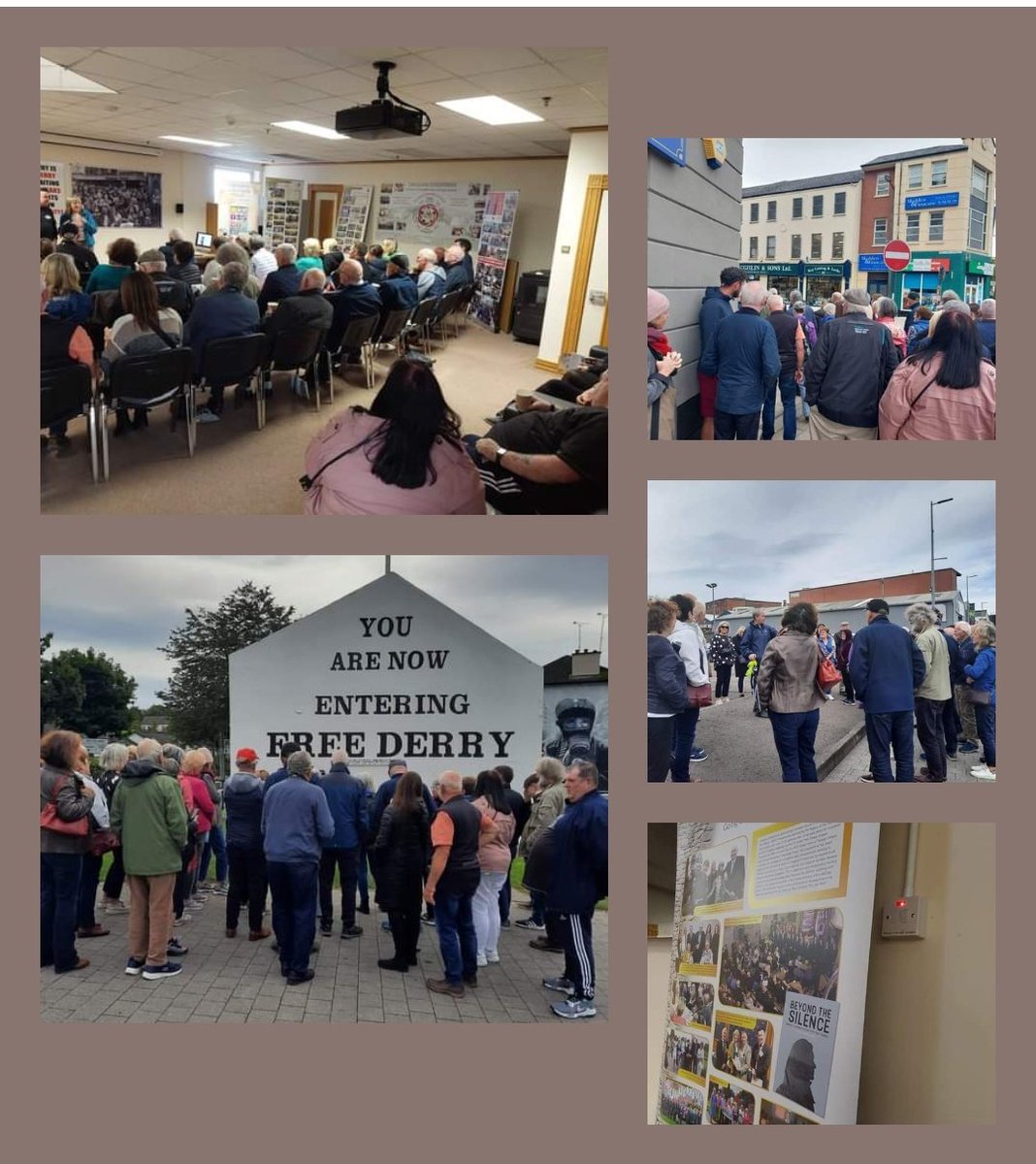 #crossborder #Goodpractice #SocialEnterprise visit to @mor_rath who looked after us all very well, thank you & gave us a guided tour of the city. A fantastic lunch #Olddocks followed a tour. Thanks to everyone  from #communitygroups #Fermanagh #omagh #leitrim @FundforIreland