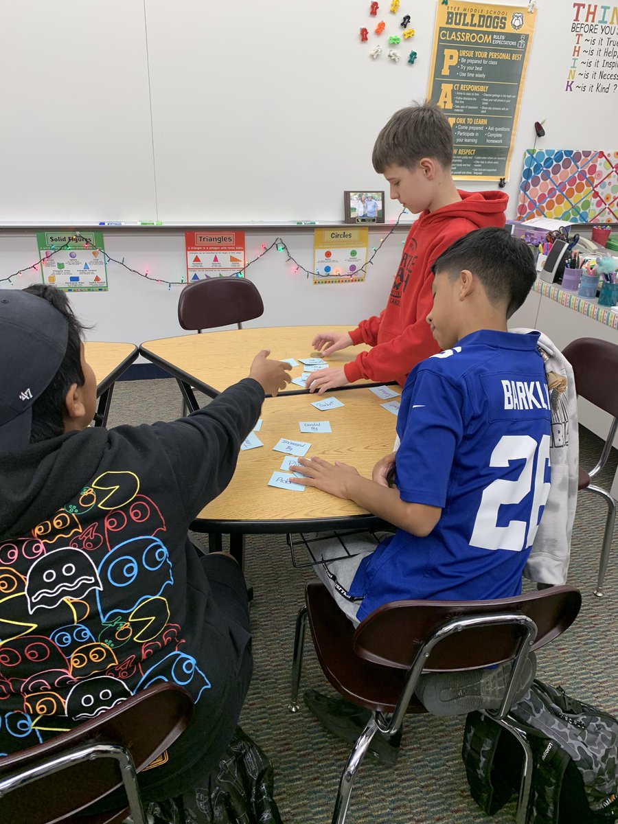 Fabulous sorting activity that helped all students talk about math vocabulary grouping! #oneeyer