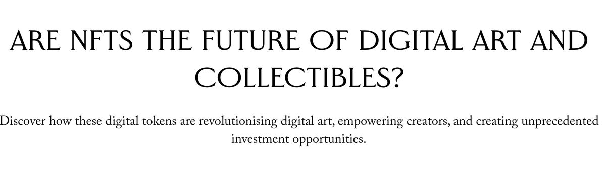 ip_guardians's tweet photo. 🌟 NFTs: The game-changer for digital creators! Explore how these unique tokens revolutionize art and investments in @YourStoryCo's deep dive. #NFTMagic 🚀 https://t.co/fBUSwkRdd4 https://t.co/HUUInYA06o