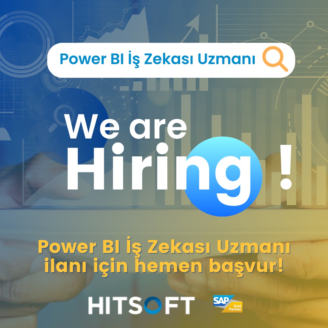Hitsoft's tweet image. 📣Büyüyen ekibimize Power BI İş Zekası Uzmanı arıyoruz!

📲İlan detayları ve başvuru için: 
bit.ly/3RBHqj4

#Hitsoft #SAPGoldPartner #SAPBusinessOne #SAPB1 #SAPERP #ERP #DijitalDönüşüm #DigitalTransformation #İşİlanı #Kariyer #Hiring