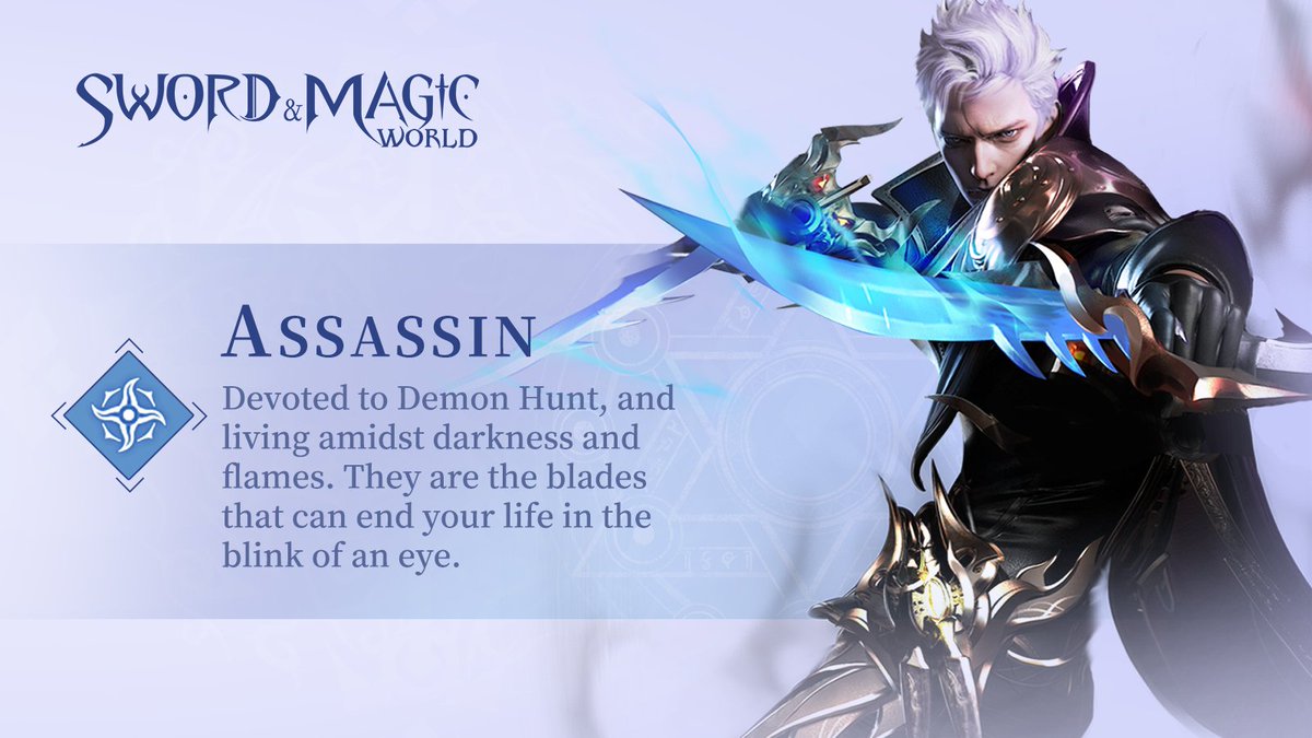 play_samw's tweet photo. 🗡️Assassin
Devoted to Demon Hunt, and living amidst darkness and flames. They are the blades that can end your life in the blink of an eye
#SwordandMagicWorld #SWO #Web3Games #GameiFi #P2E #PlayToEarn https://t.co/e9FhAl8rN8