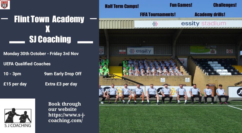 sjcoaching83's tweet photo. How to book? Follow below steps!

Only looking for one day or a couple of days?

https://t.co/ykeXKGOGRa

Book for the whole week? (Discounted price)

https://t.co/AyDHcpuR1z

Please complete this form with all your details ahead of attending the camp.

https://t.co/G0wGQgA0Fh https://t.co/692KY5rRGa
