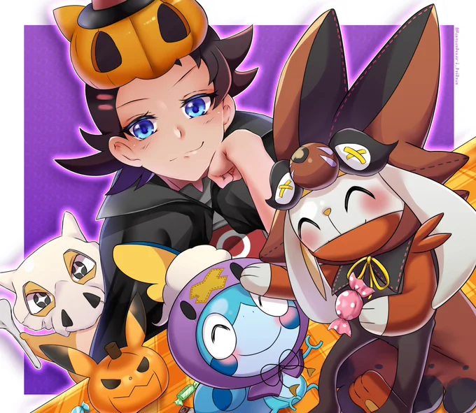 ハロウィン絵(再掲) 