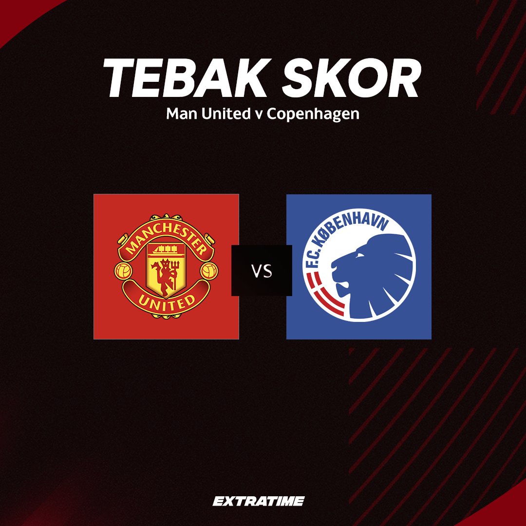 ⚡️ Kuis Tebak Skor! Man United vs Copenhagen
Berhadiah Saldo total Rp 100 ribu untuk 2 orang!

Contoh:
Man United 2-6 Copenhagen #ETILoveJisoo

Syarat:
- Like dan repost
- Max jawab 5 kali
- Jangan lupa hashtag

Sikat 😋