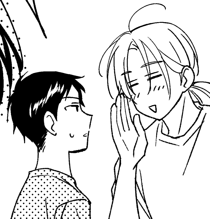 原稿が全然間に合ってないので代わりに載せるオマケ1P漫画×2を描きました。その内パルシィに載る 