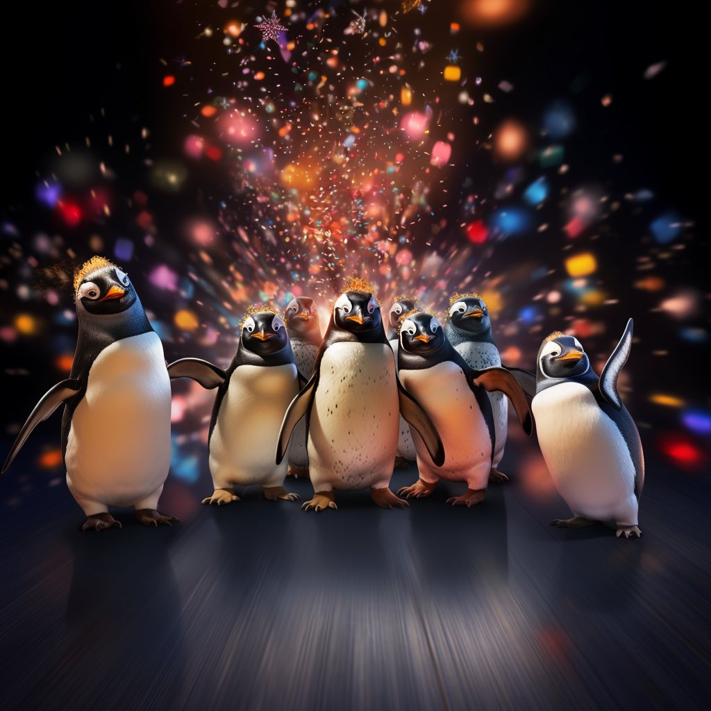 PengyXETH's tweet photo. #Penguins are throwing the ultimate ice-cool celebration as the crypto market starts soaring! ๐ง๐ This is the moment to get some (extra) $PENGYX. #CryptoParty #PENGYX #Ethereum #StillCheap #buy @PengyXETH https://t.co/wuHhhoJIMk