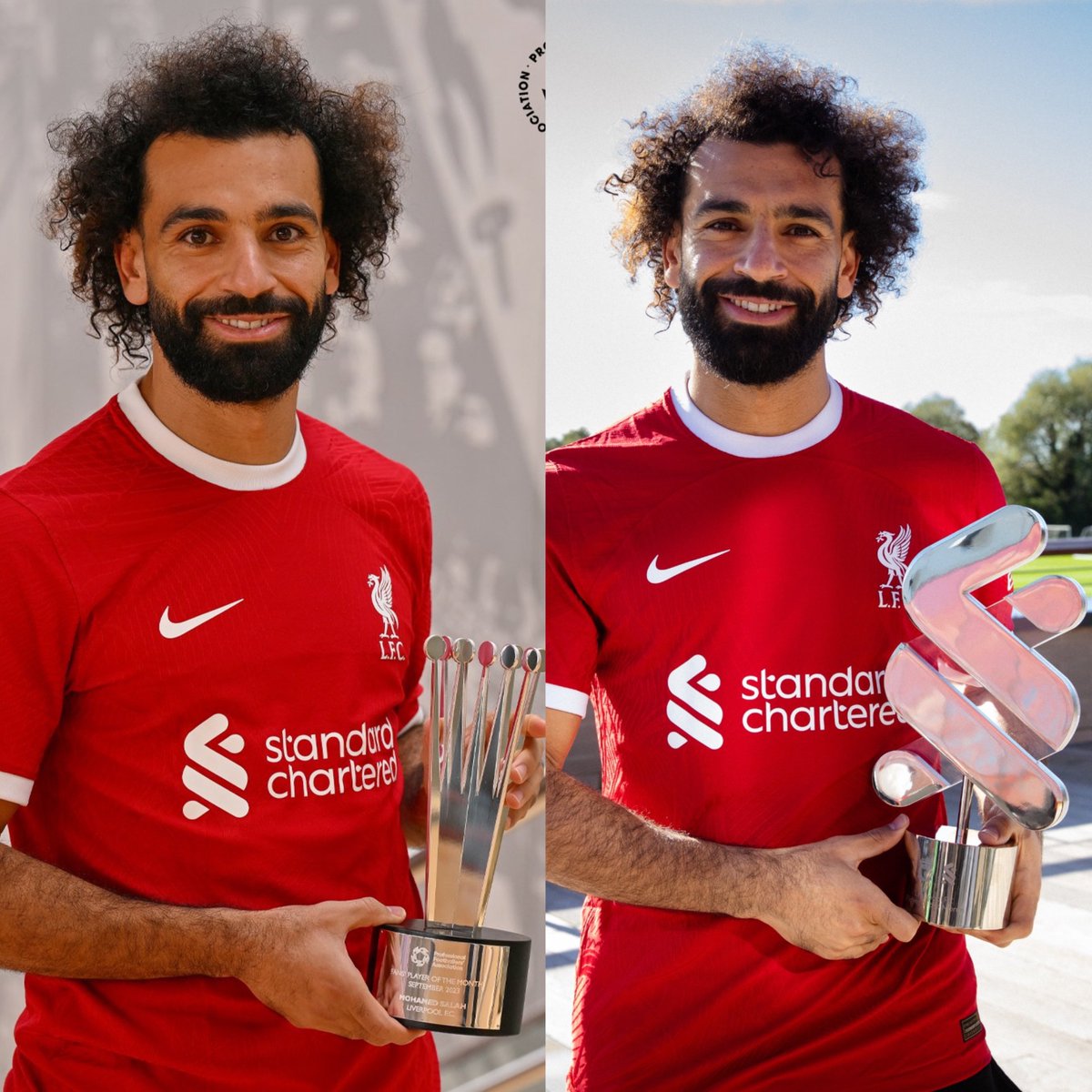 SamueILFC's tweet photo. Not a bad 24 hours for Mo Salah. 🇪🇬👑 https://t.co/gV2y1GsDzq