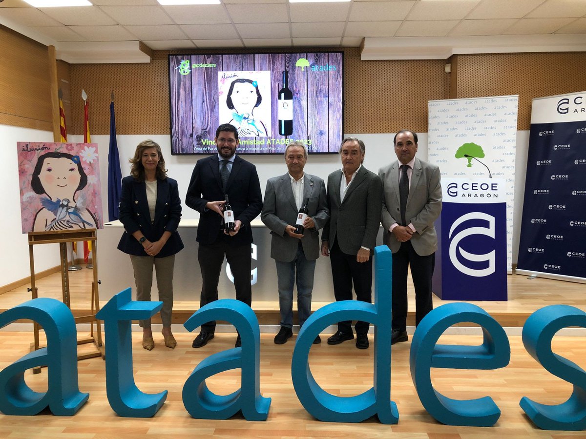 gastroaragon's tweet photo. .@somosatades y @BodegaEnate presentan la XII edición del Vino de la Amistad, en beneficio de @Gardeniers1
Descubre toda la información y dónde conseguirlo:
🔗 https://t.co/kLoUNjI413
#aragónalimentosnobles #vinosolidario #winelover #Aragón #dopsomontano #InclusiónSocial https://t.co/CTUK5znxgv