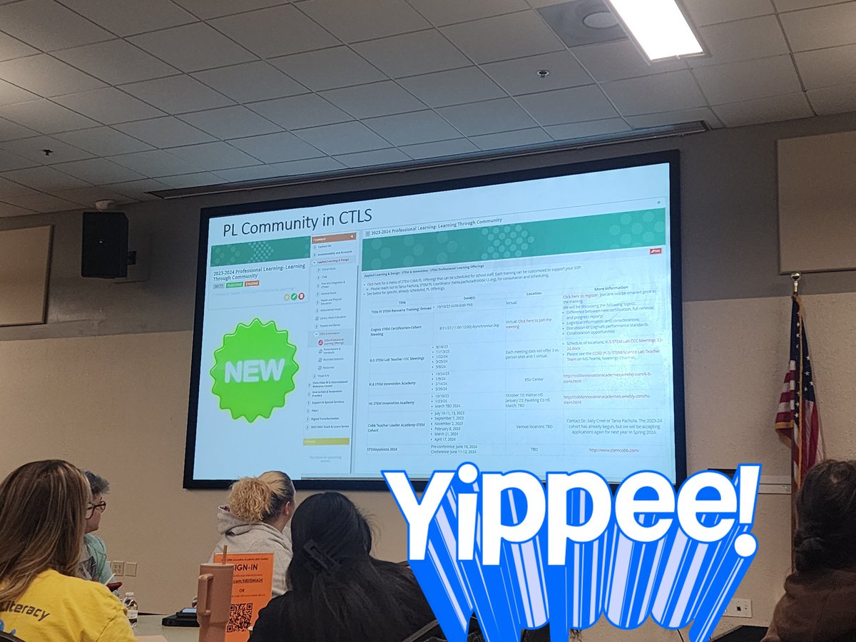 KristinMoulder's tweet photo. STEM Innovation Academy- learning about resources 😁
#STEMCOBB #COBBIA https://t.co/wmhGNiBXf8