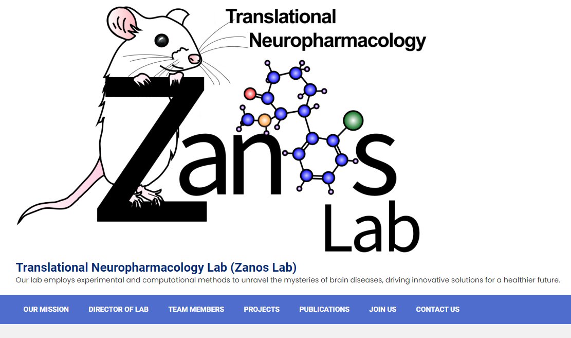 Our lab website is now ready! Check it out!

zanoslab.com