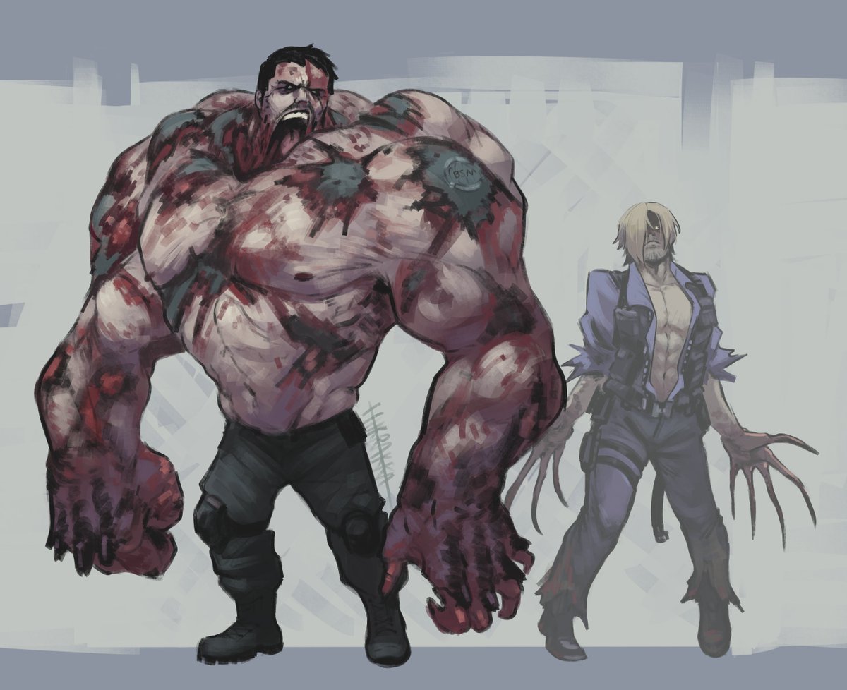 hurrakka's tweet photo. L4d au part 2 weeeeeee #left4dead #ResidentEvil https://t.co/i6bc5XpMEa