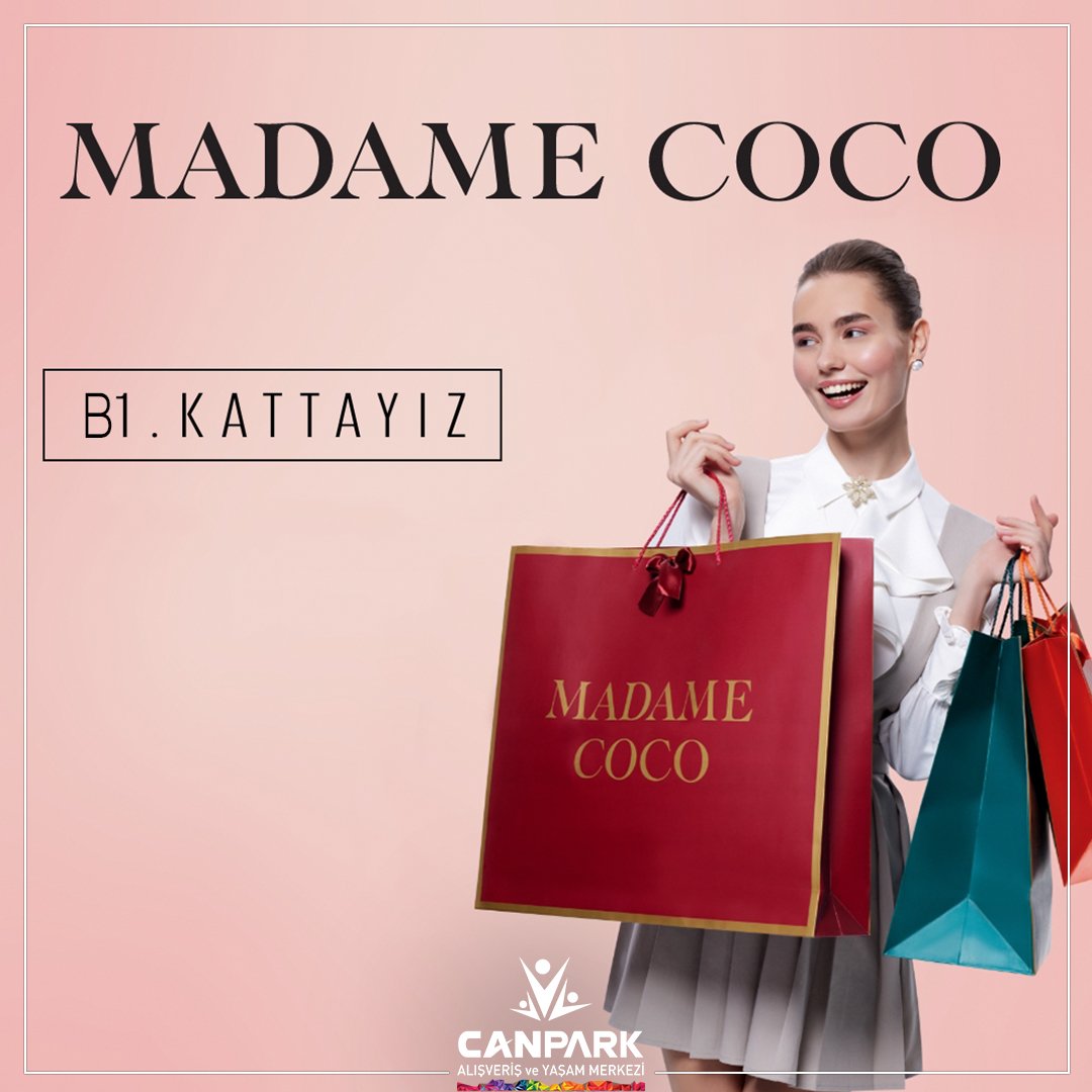 CanPark Madame Coco açıldı!🎊 Yenilenen mağazası ile B1 katında hizmetinizde!💃🛍

#Canpark #Canparkavm #Canparkworld #alışveriş #shoppingmall #shopping #avm #istanbul #evtekstil #dekorasyon #evim #yatakodası #mutfak #MadameCoco