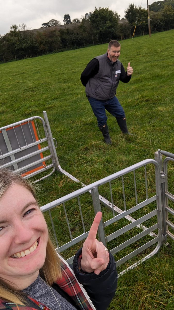 On location today sheep herding with one of our clients  📸 🐑