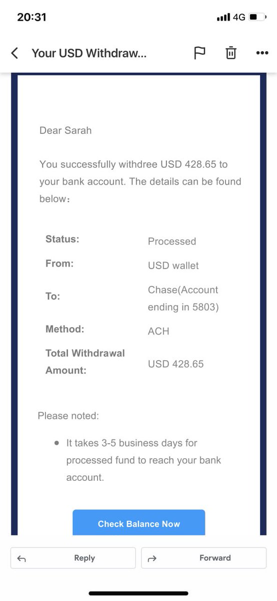 Today after my referrals, many of my clients got withdrawals, I hope everyone is getting better and better