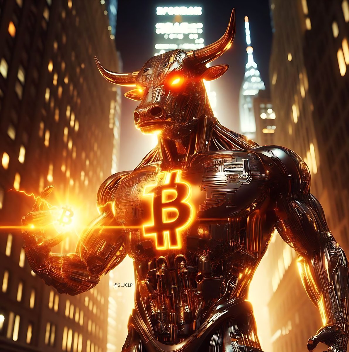 A new bull is coming to Wall Street. #Bitcoin