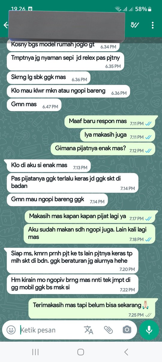 jio_pj's tweet photo. 📍In / Outcall Yogyakarta Kota
☎ 085877777698
Terimakasih 🙏
#Jogja 
#pijatjogja 
#pijat 
#massage 
#massagejogja 
#jogjapijat 
#jogjamassage 
#jogjakarta
Suwun yo mas https://t.co/XYH9EU9s94