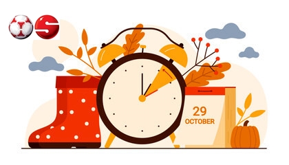 Don’t forget that clocks 'Go Back' by 1 hour at 2am on Sunday morning.