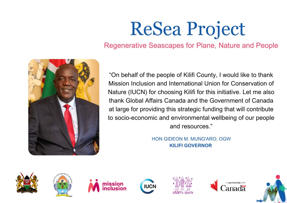 RoyalTrendia's tweet photo. Kilifi governor @GideonMungaroM lauds this strategic funding saying it will help contribute to the socio-economic and environmental well being of our people and resources.
@KilifiCountyGov @IucnE @mi_inclusion @GROOTSKenya
#ReSeaProjectLaunch
GROOTS Kenya
Dabaso Primary School https://t.co/cldmKzNBAL