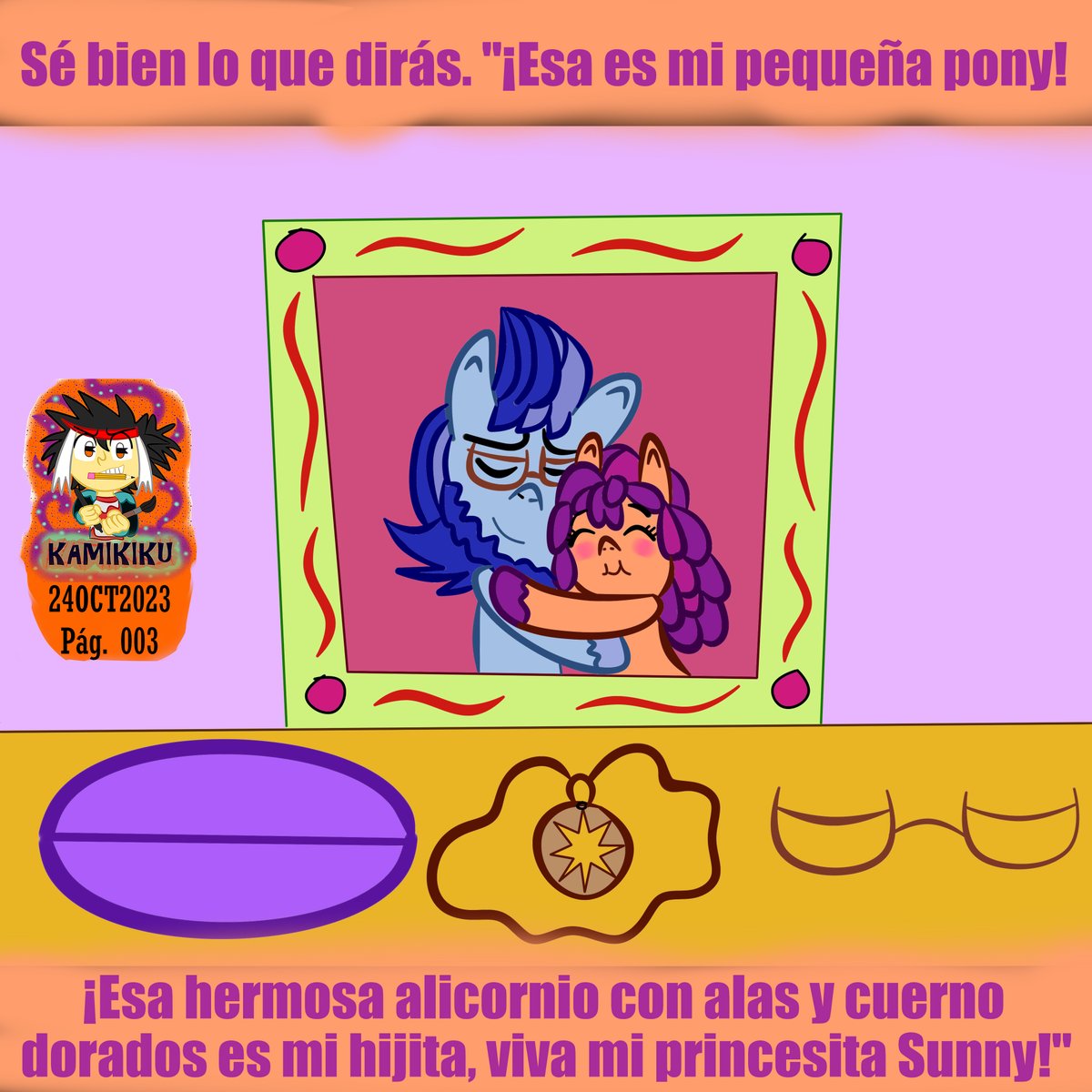 DrawingKamikiku's tweet photo. MLC 003 RESILIENCIA ARMÓNICA 20OCT2023
#MyLittleComic #MyLittlePony #EquestriaGirls #MLP #MyLittlePonyANewGeneration #Fanart #DigitalArt #Dibujo #ArteDigital #SunnyStarscout #ArgyleStarshine https://t.co/7rhQo6pMNk