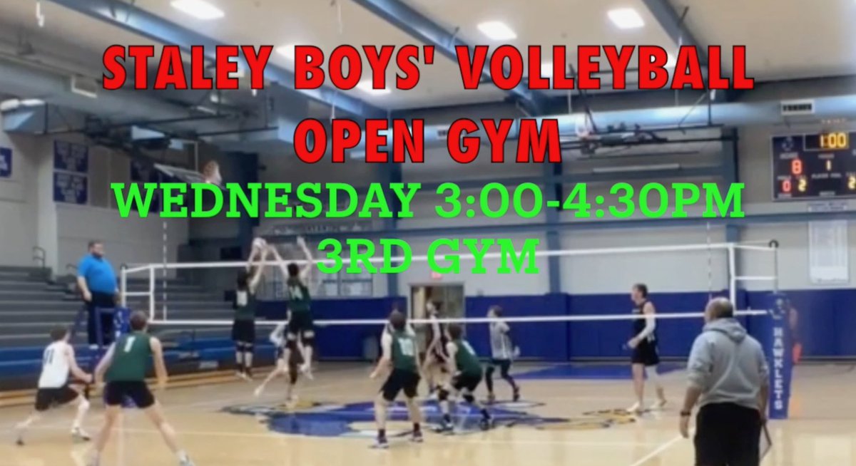Staley Boys’ Volleyball (@staleyboysvb) on Twitter photo 